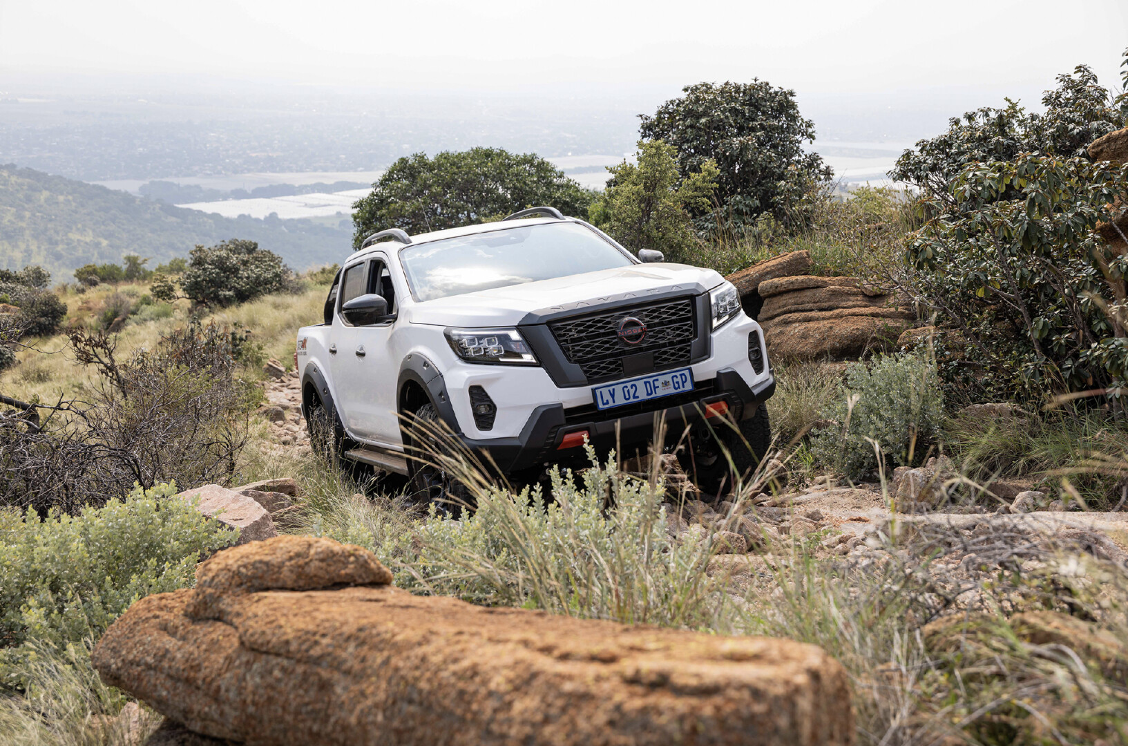 Product launch stage with branded lighting inside Intle Boutique Hotel